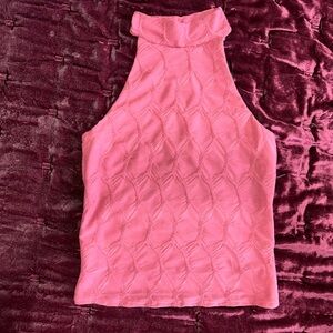 Urban Outfitters pink halter top
